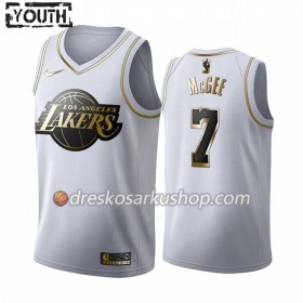 Dječji NBA Dres Los Angeles Lakers JaVale McGee 7 Nike 2019-20 Bijela Golden Edition Swingman